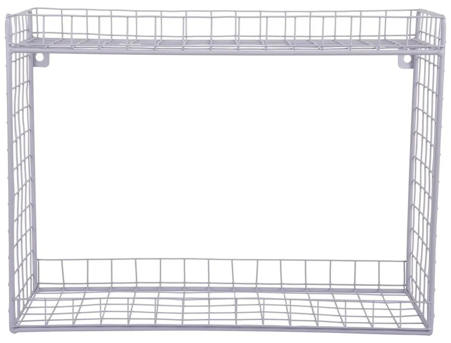 Fioletowa wielopoziomowa stalowa półka 40 cm Reja – PT LIVING