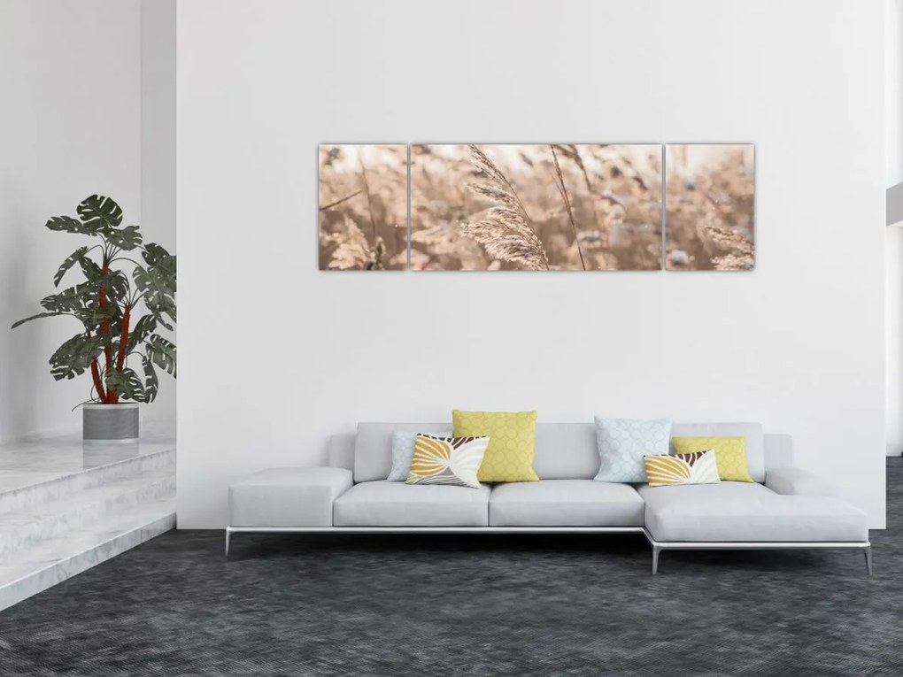 Obraz - Łąkowy wianek (170x50 cm)