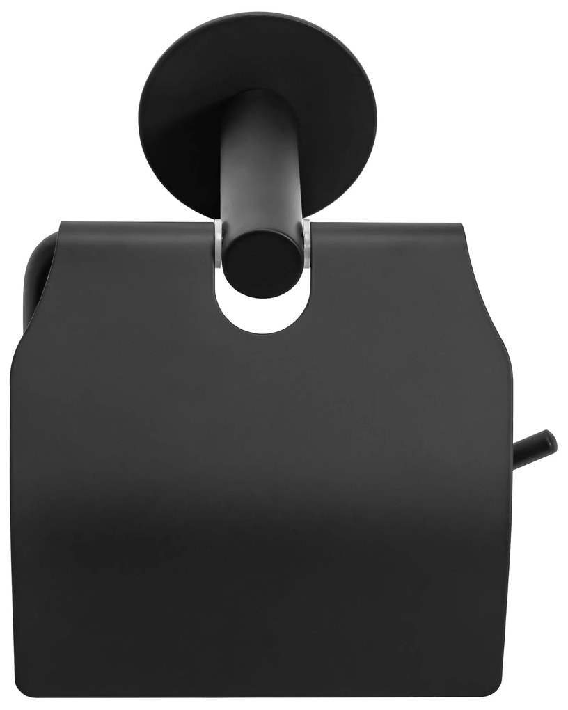 UCHWYT NA PAPIER TOALETOWY CZARNY 322219A DUO