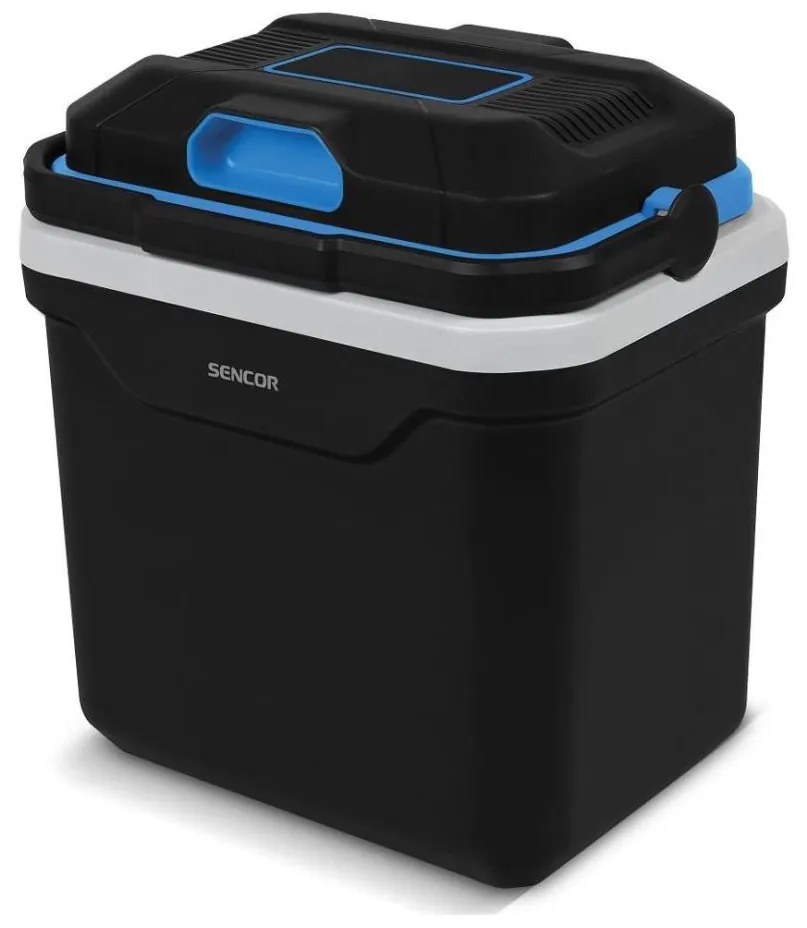 Sencor - Przenośna lodówka samochodowa 24 l 60W/12V/230V czarna
