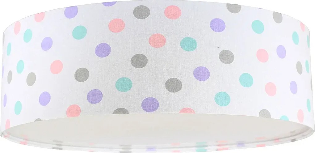 Dziecięca lampa sufitowa plafon w kropki - 13X A357 G0-H65
