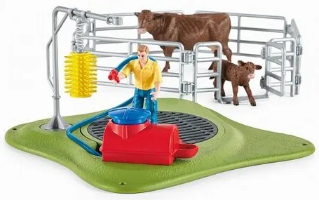 Schleich 42529 Myjnia dla bydła, 29 cm