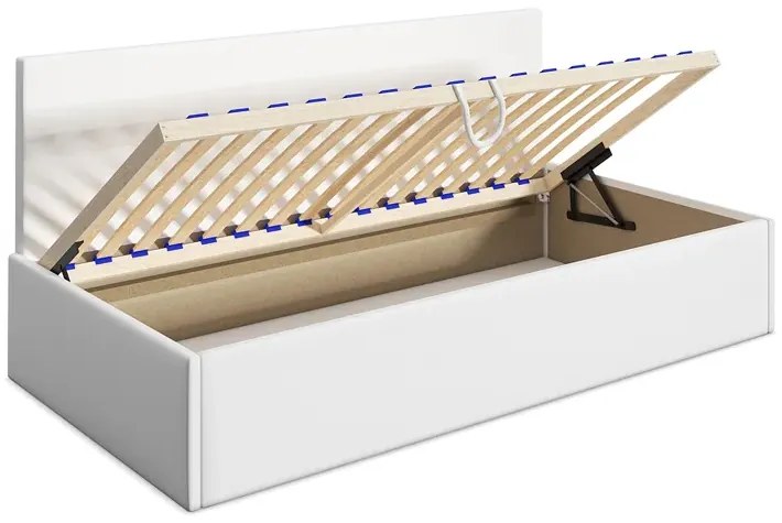 Czarne młodzieżowe łóżko sofa Sorento 4X - 4 rozmiary
