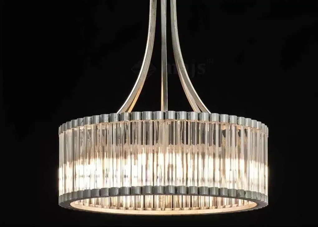 Duży kryształowy żyrandol glamour 56 cm