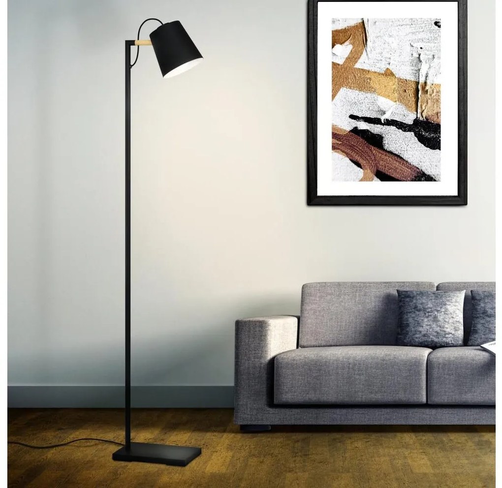 Eglo 43614 - Lampa stojąca LACEY 1xE27/40W/230V