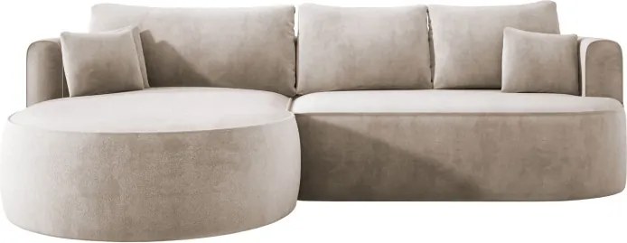 Narożnik FIORE L wolnostojący Lewostronny tkanina Salvador 01 WERSAL