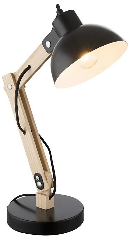Brilagi - Lampa stołowa FOCUS 1xE27/40W/230V czarna