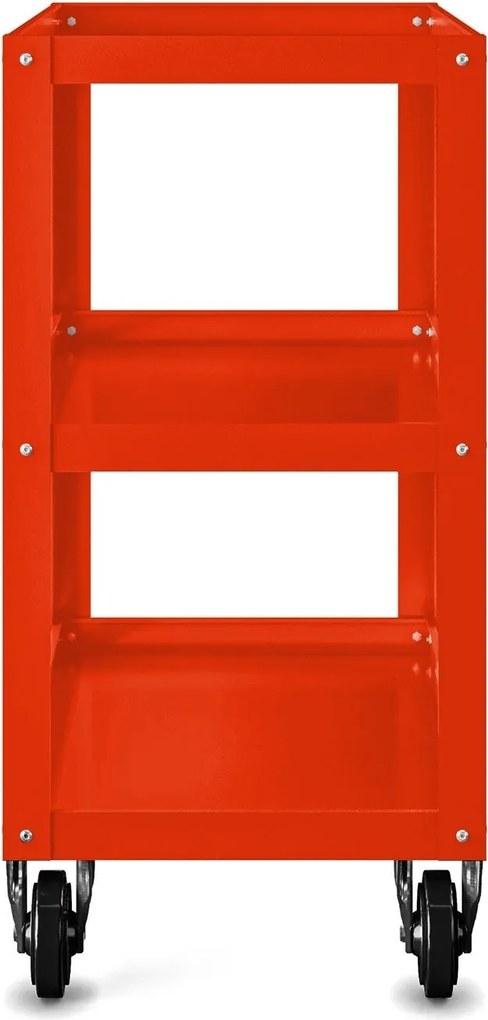 Narzędziowy wózek, warsztatowy HUGO, 700 x 816 x 400 mm, czerwony
