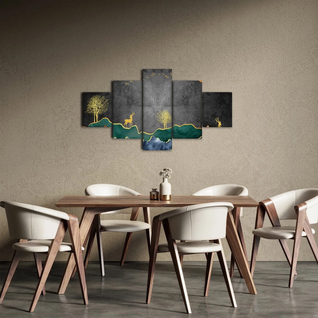 Obraz - Górska sceneria (125x70 cm)