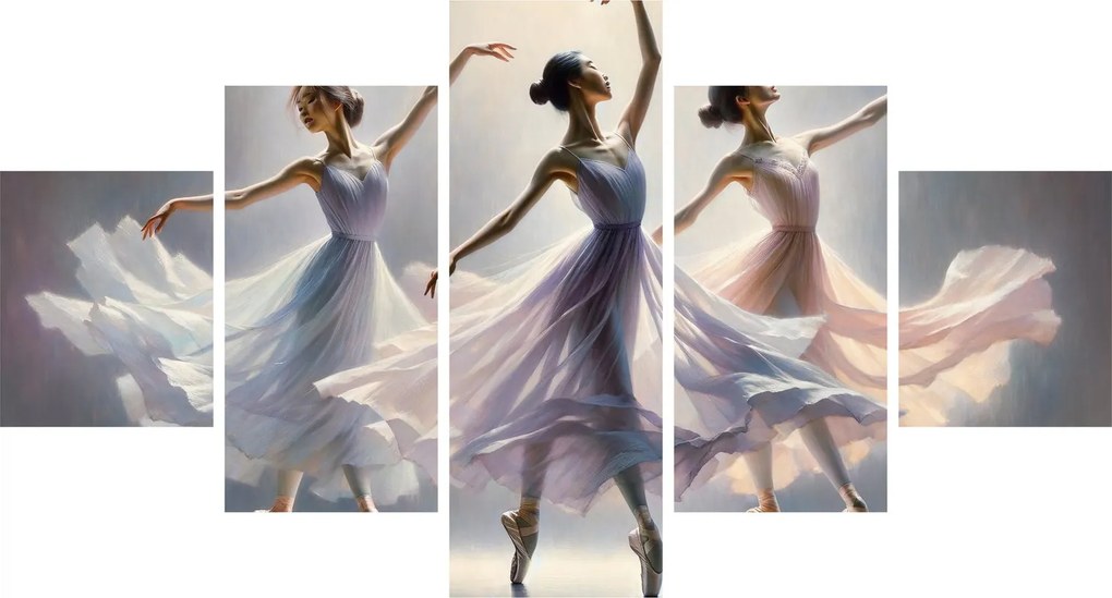 Obraz - Trzy baletki (125x70 cm)