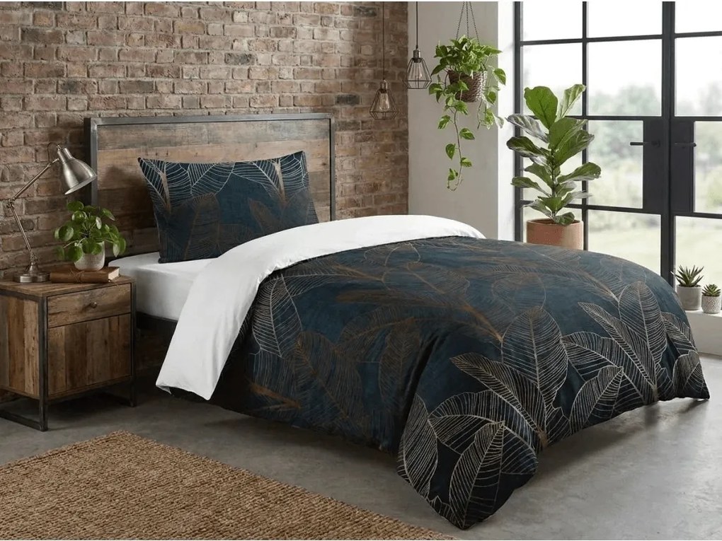 PrzytulneMieszkanie.pl PrzytulneMieszkanie.pl Bawełniana pościel BETTY niebieskozielona Rozmiar pościeli: 70 x 90 cm | 140 x 200 cm