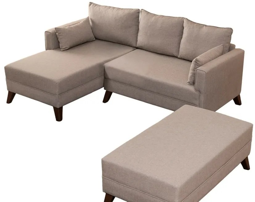 Sofa narożna Bella Narożnik Lewy 2 Kremowy