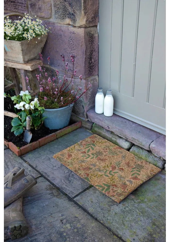 Wycieraczka z włókna kokosowego 40x60 cm Midnight Garden x Celia Battaini – Artsy Doormats