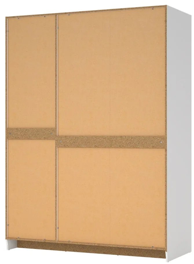 Biała szafa 147x200 cm Billund – Tvilum