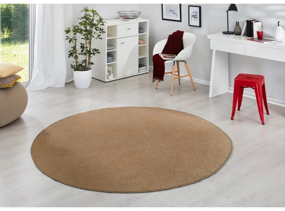 Brązowy okrągły dywan ø 200 cm Fancy – Hanse Home