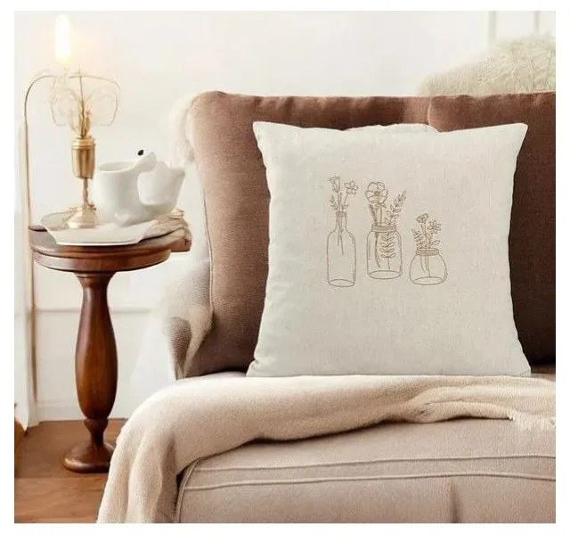 Poszewka na poduszkę z mieszanki bawełny 45x45 cm – Mila Home