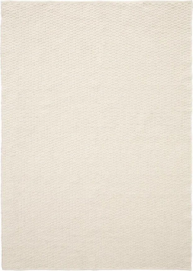 Kremowy dywan z mieszanki bawełny tkany ręcznie 160x230 cm Mascarell – Kave Home