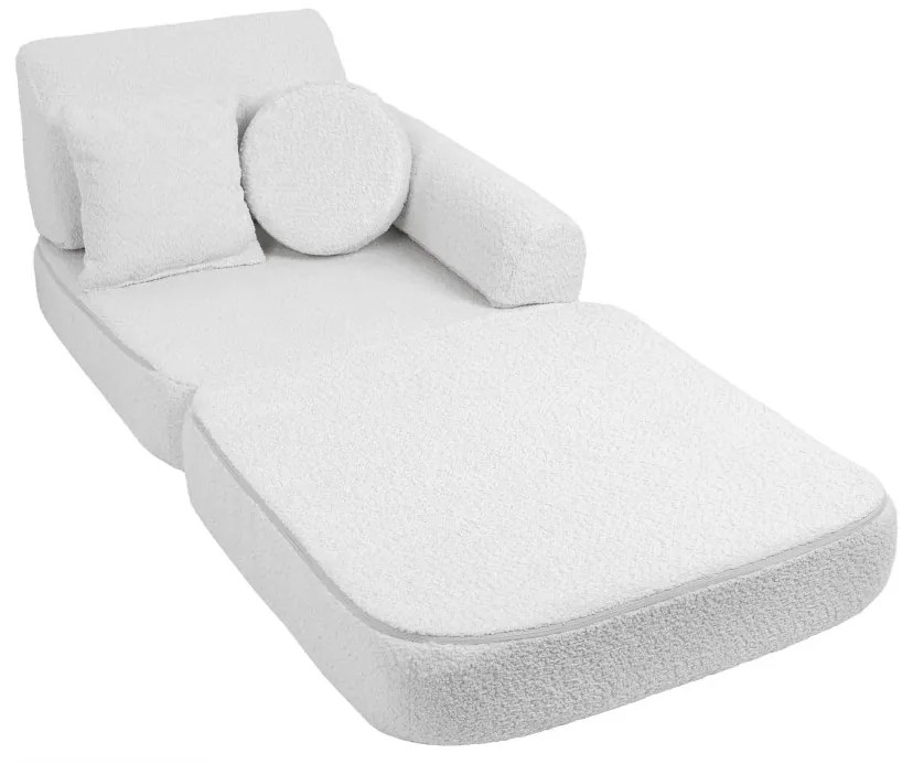 Pocket sofa plus boucle biała - meowbaby®