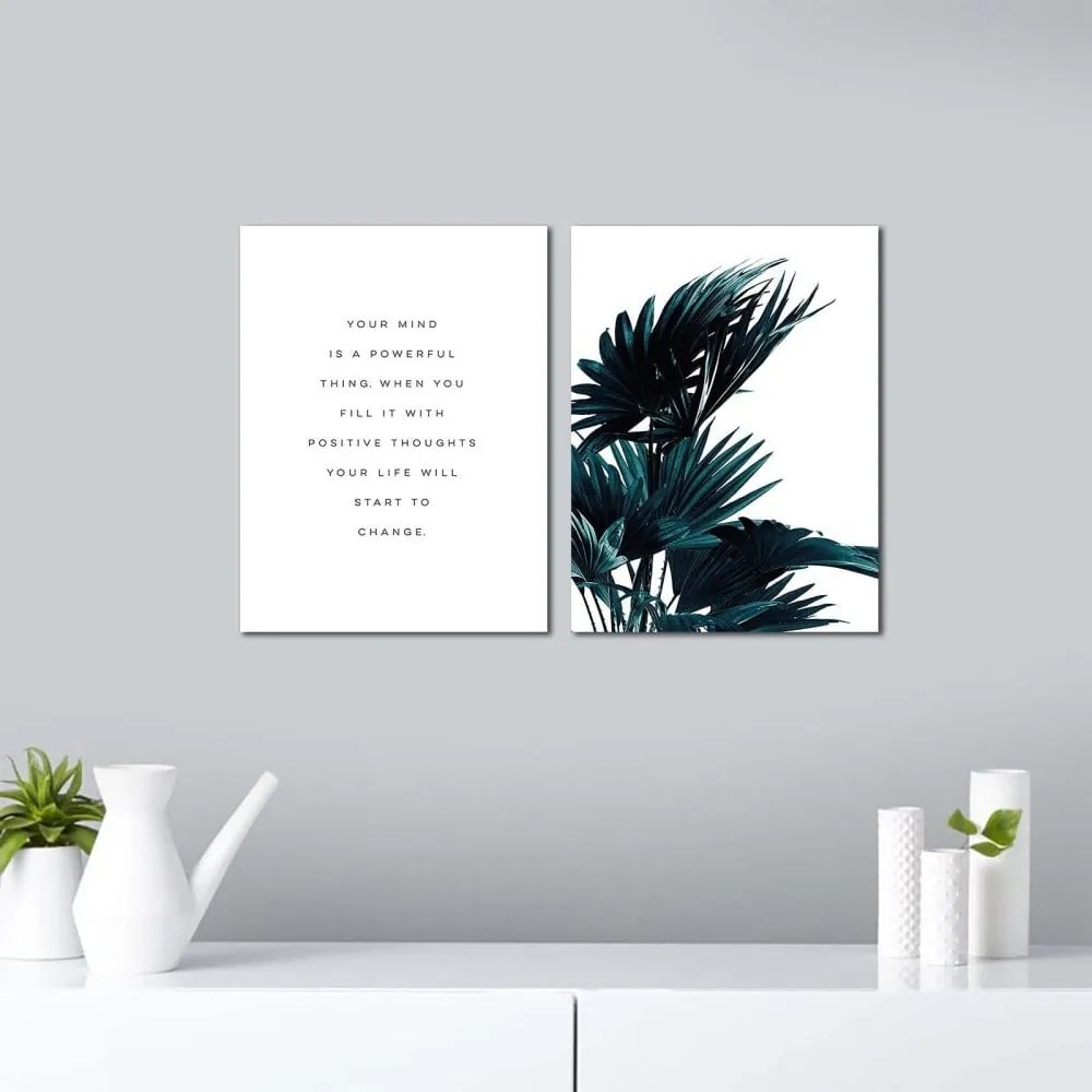 Obrazy zestaw 2 szt. 30x40 cm – Wallity