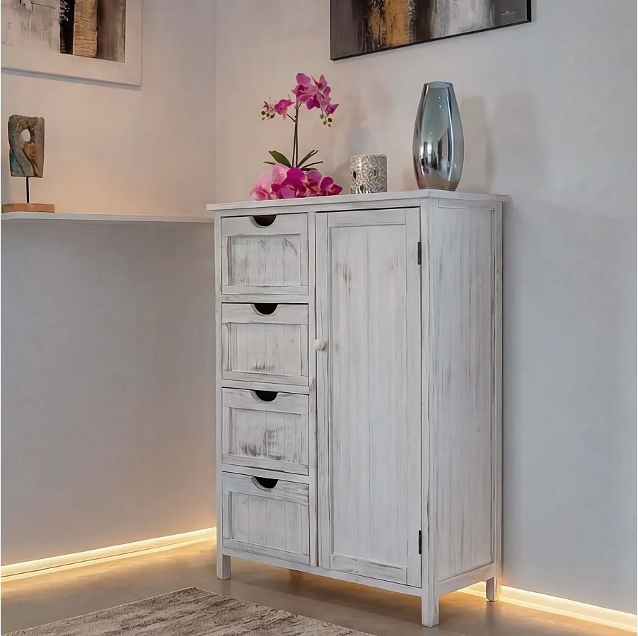 Komoda MCW-D12,  biała