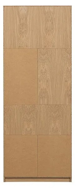 Regał modułowy w dekorze dębu 77x199 cm Modulair – vtwonen