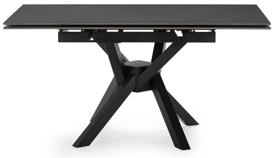 Rozkładany stół z dodatkowym blatem z kamiennym blatem 90x150 cm Arlene – Marckeric