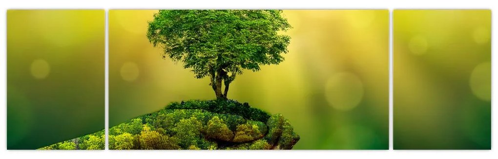 Obraz - Matka ziemia (170x50 cm)