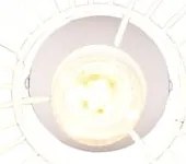 Biała lampa sufitowa ø 60 cm Chapeau – Reality