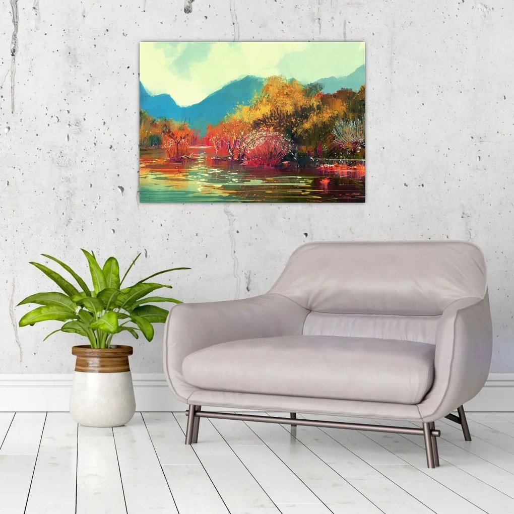 Obraz - Kolory jesieni (70x50 cm)