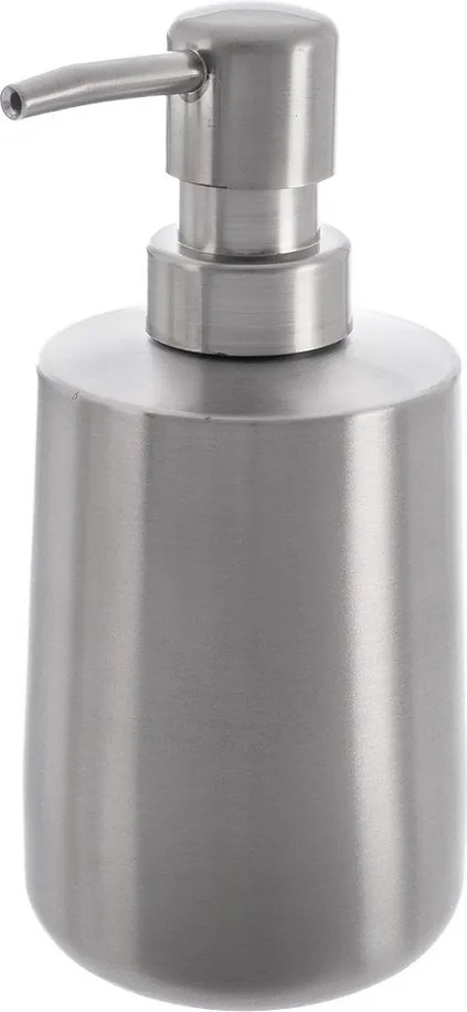 Dozownik do mydła ze stali nierdzewnej w kolorze matowego srebra 450 ml – Orion
