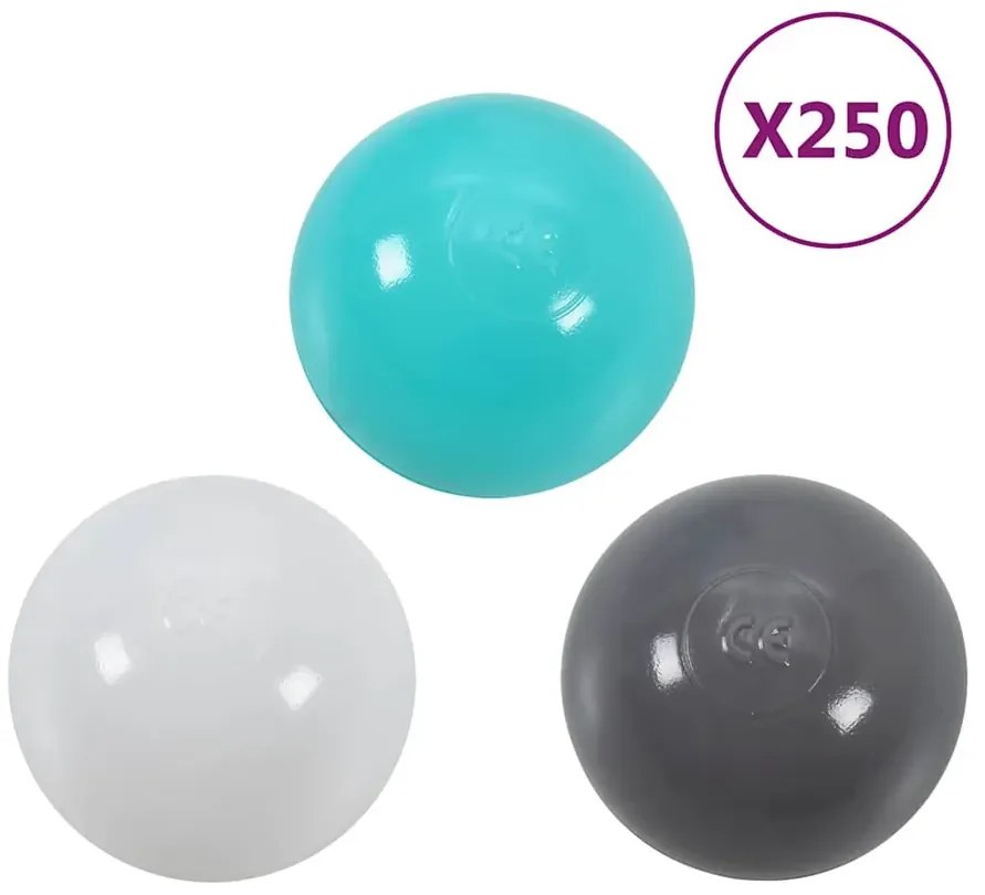 Kolorowy namiot do zabawy z 250 piłeczkami G7-T26