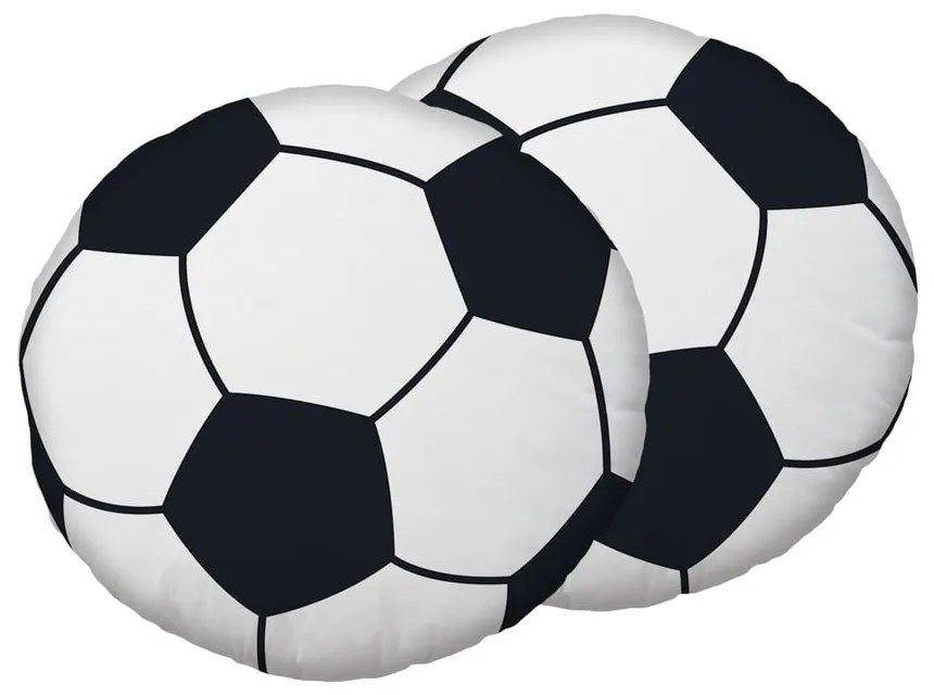 Polarowa poduszka dziecięca 21x32 cm Football – Jerry Fabrics