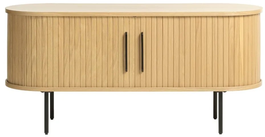 Szafka pod TV w dekorze dębu 120x56 cm Nola – Unique Furniture