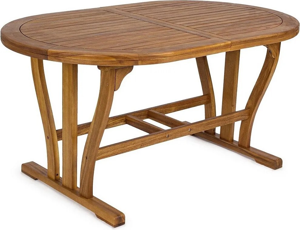 Przedłużany owalny stół 150/200×90 cm - NOEMI