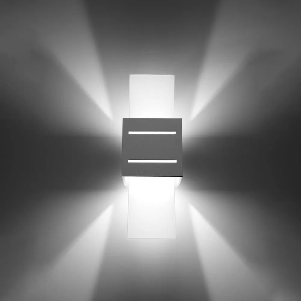 Biały kinkiet Carlo – Nice Lamps