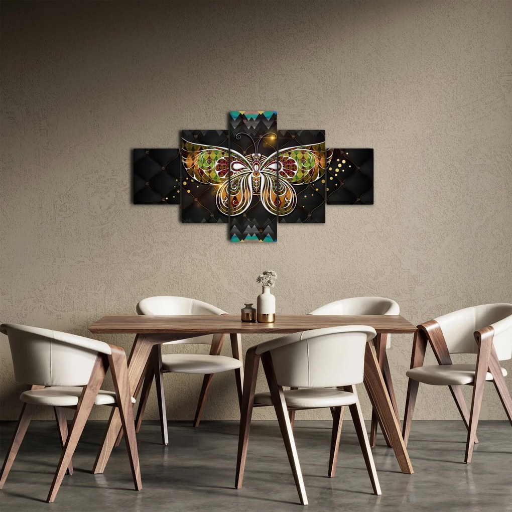 Obraz - Magiczny motyl (125x70 cm)