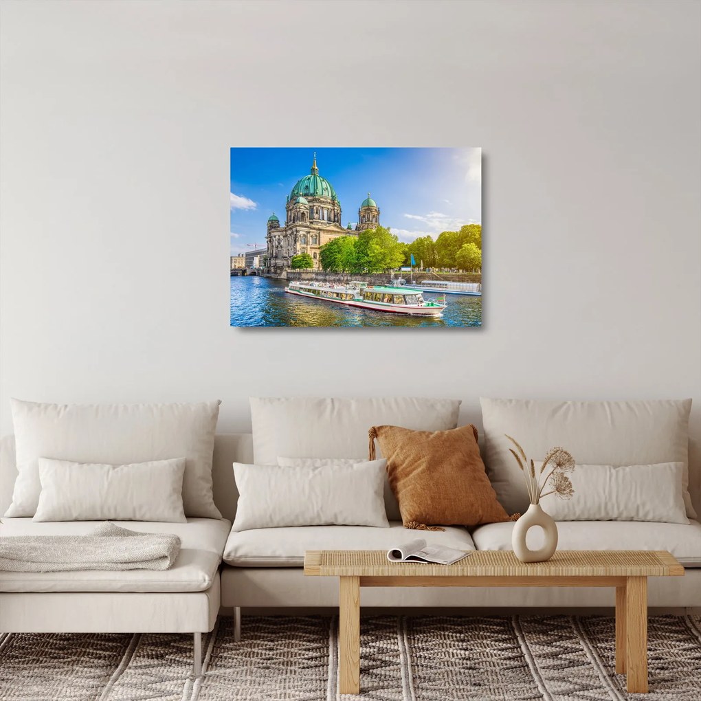 Obraz na szkle - Katedra w Berlinie (70x50 cm)