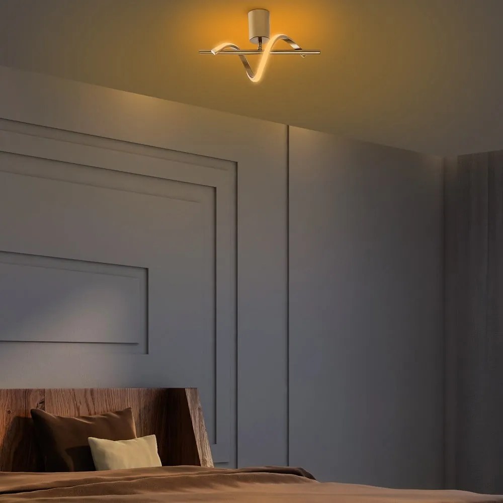 Lampa sufitowa LED w kolorze złota 7x41 cm Likma – Opviq lights