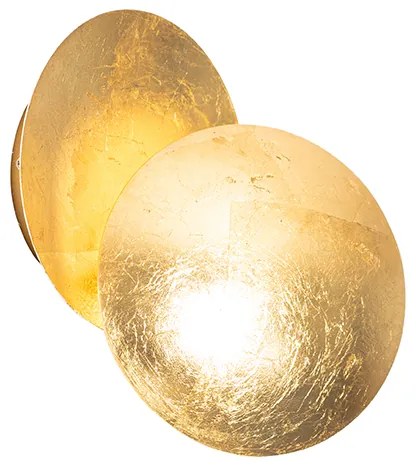 Nowoczesna lampa ścienna złota - Sunrise