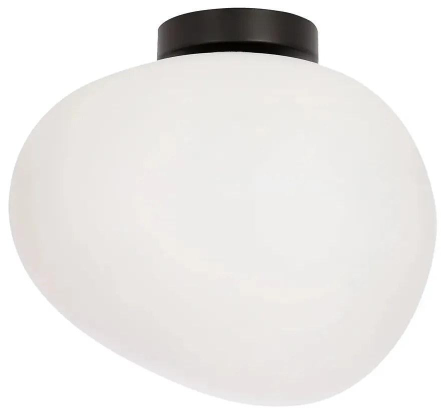 Nowoczesna lampa sufitowa z białym kloszem D210 B8-R77
