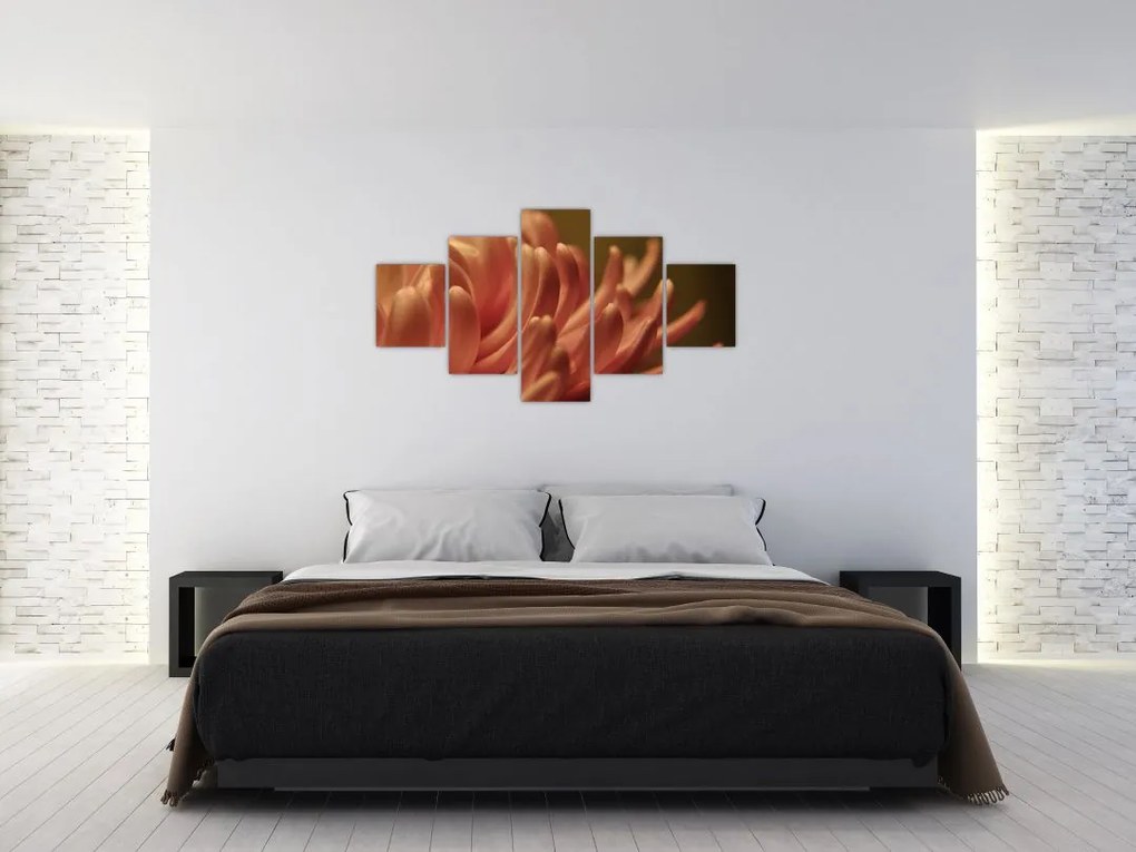 Obraz szczegółów kwiatu (125x70 cm)