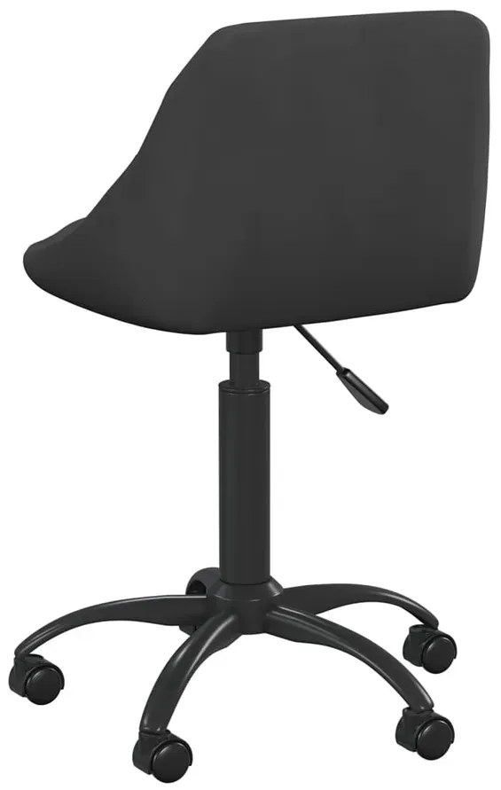 Czarny tapicerowany fotel obrotowy G1-Z09