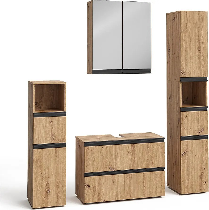 Zestaw mebli łazienkowych rzemieślnik 30x35x112.6 torren