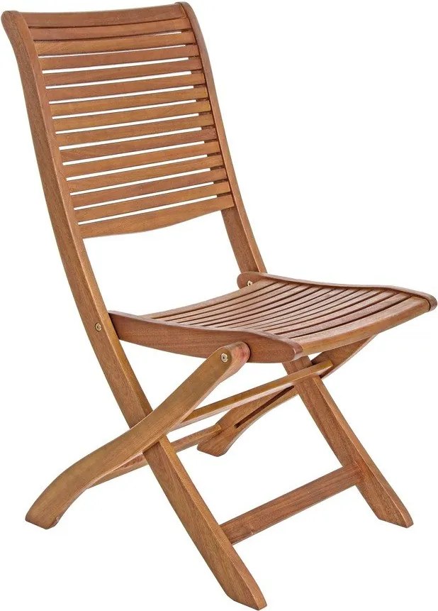 Drewniane krzesło ogrodowe w naturalnym kolorze Noemi – Bizzotto