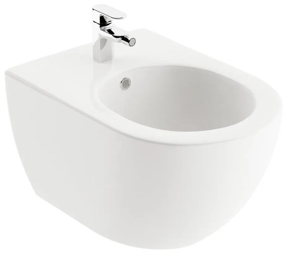 Ravak X01517 - Bidet wiszący UNI CHROME ceramika/biały