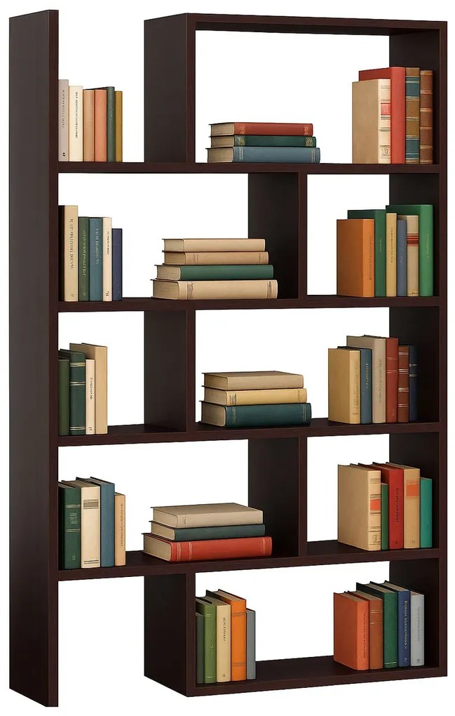 Modułowy regał na książki wenge N1-K45