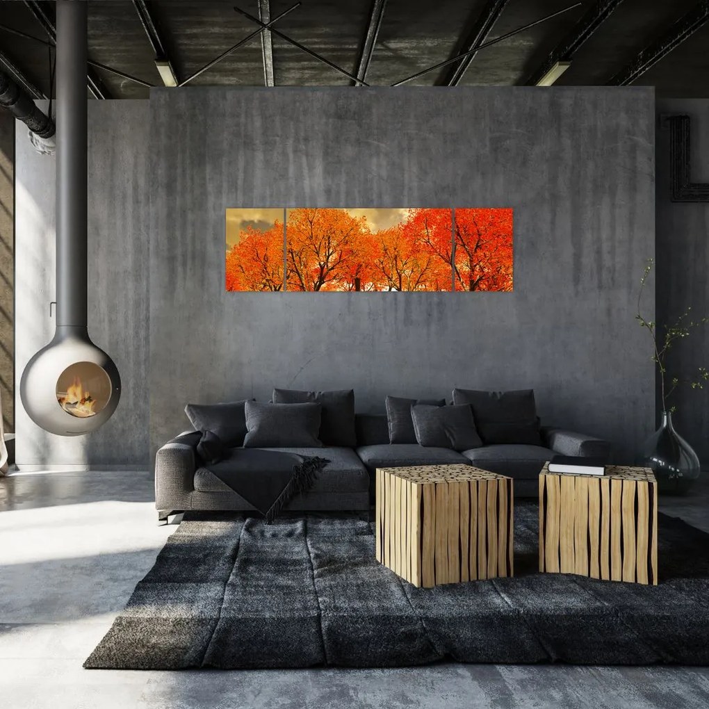 Obraz - Jesień (170x50 cm)