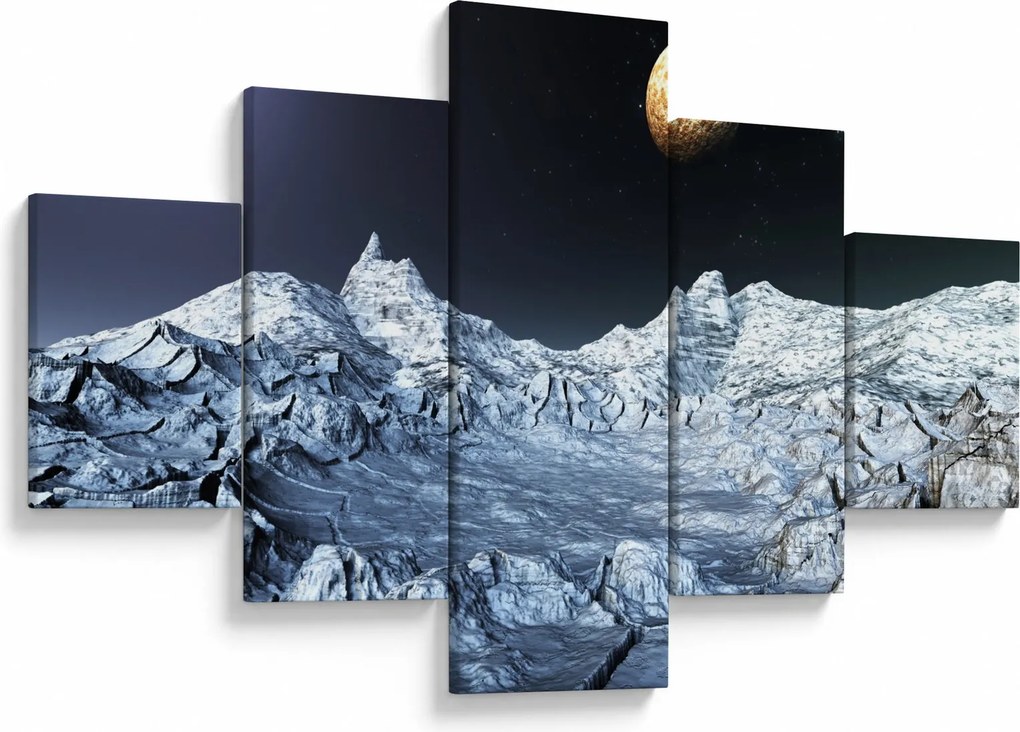 Obraz kosmosu (125x70 cm)