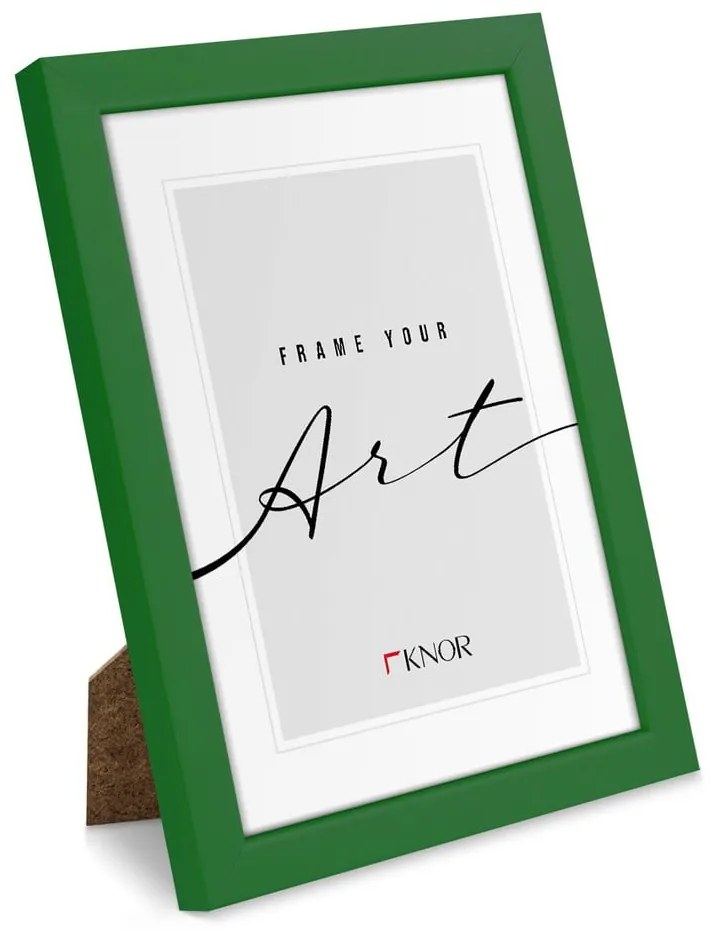 Zielona ramka stojąca/ścienna 12x17 cm – knor