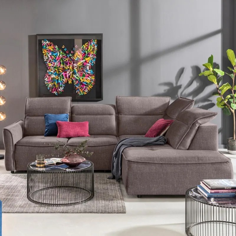 Narożnik MURILLO L z elektryczną regulacją siedziska WERSAL